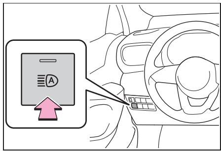 TOYOTA YARIS CROSS - Activation du système de feux des routes adaptatifs - 1