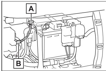 TOYOTA YARIS CROSS - Si vous devez replacer la batterie 12 v - 1