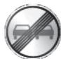 TOYOTA YARIS CROSS - Types de panneaux de signalisation pris en charge - 6