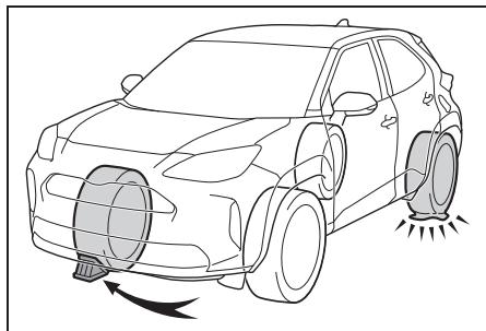 TOYOTA YARIS CROSS - Remplacement d'une roue dont le pneu est crevé - 1