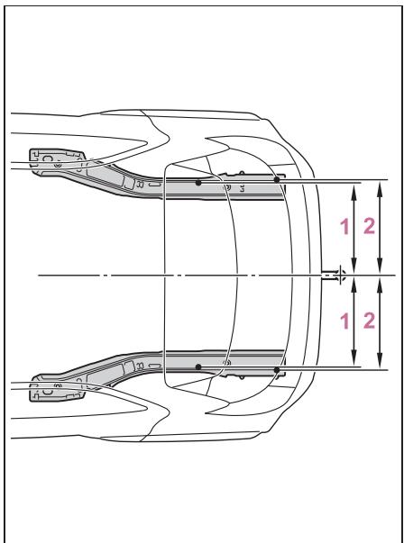 TOYOTA YARIS CROSS - Points d'ancrage de la barre d'attelage et du crochet d'attelage - 1