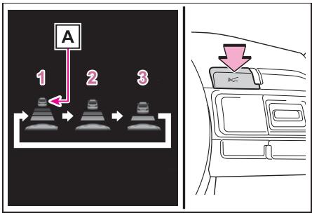 TOYOTA YARIS CROSS - Changement de la distance entre véhicules (mode de contrôle de la distance entre véhicules) - 1