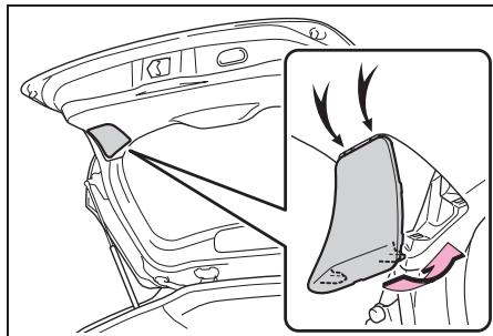 TOYOTA YARIS CROSS - Retirez l'ampoule. - 1