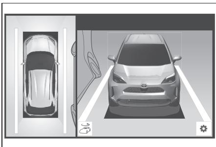 TOYOTA YARIS CROSS - Sélectionnez le bouton "dém. - 2