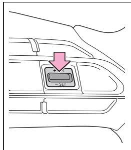 TOYOTA YARIS CROSS - Programmation de la vitesse du véhicule (mode de contrôle de la distance entre véhicules) - 2