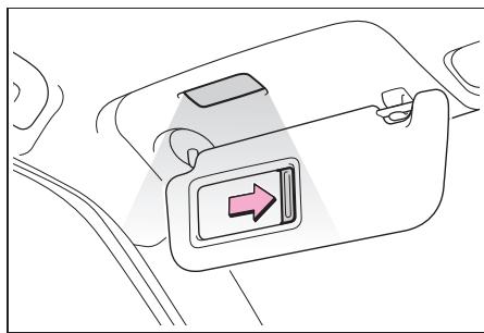 TOYOTA YARIS CROSS - Miroirs de courtoisie (sur modèles équipés) - 1