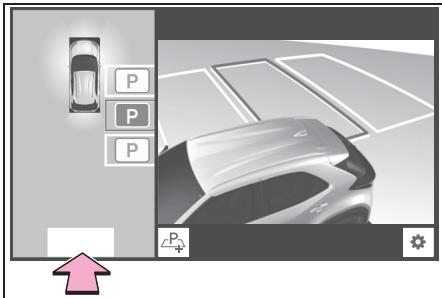 TOYOTA YARIS CROSS - Sélectionnez le bouton "dém. - 1