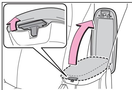 TOYOTA YARIS CROSS - Rangement de console - 1