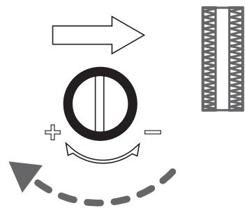 TOYOTA SP100 - SP100 /200 - - Réglage de la répartition des points de la boutonnière - 5