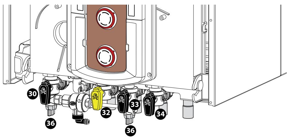 CHAFFOTEAUX ET MAURY CHAFFOTEAUX & MAURY URBIA GREEN 25 FF - Circuit gaz - 1