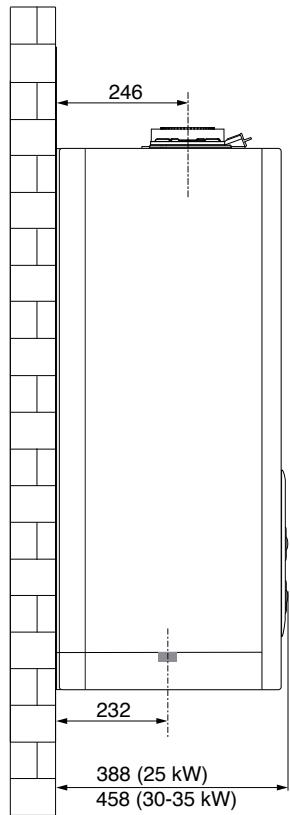 CHAFFOTEAUX ET MAURY CHAFFOTEAUX & MAURY URBIA GREEN 25 FF - Dimensions - 2