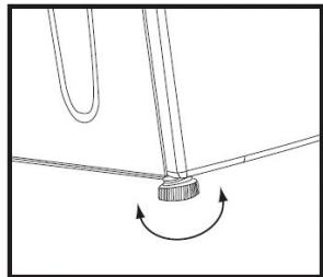 ESSENTIELB ESLE8 1B - Adjusting the feet - 1