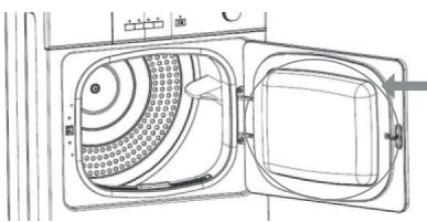 CONTINENTAL EDISON SLEE6DD - Nettoyage de la porte - 1