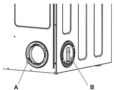 CONTINENTAL EDISON SLEE6DD - Ajustement du tuyau de ventilation - 2