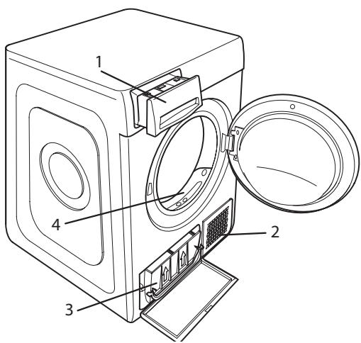 INDESIT YTM1182XFR - DESCRIPTION DU PRODUIT - 1