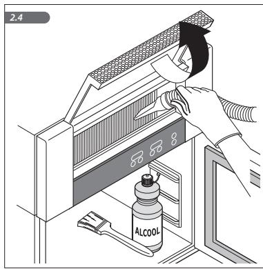 KITCHENAID KRAB 6010 - Attention! Débrancher l'alimentation électrique avant toute intervention d'entretien. - 1
