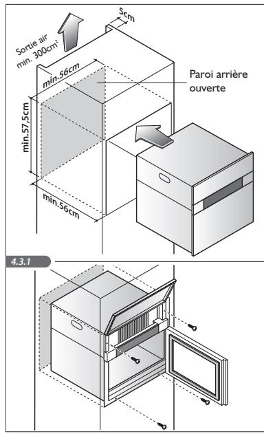 KITCHENAID KRAB 6010 - POSITIONNEMENT - 1