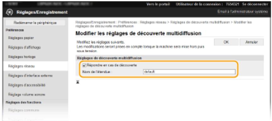 CANON I-SENSYS LBP228X - Spécification de la découverte des périphériques multidiffusion - 1