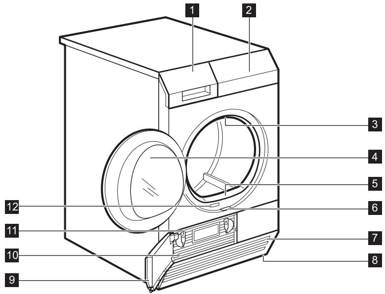 ELECTROLUX TE1120P - DESCRIPTION DE L'APPAREIL - 1