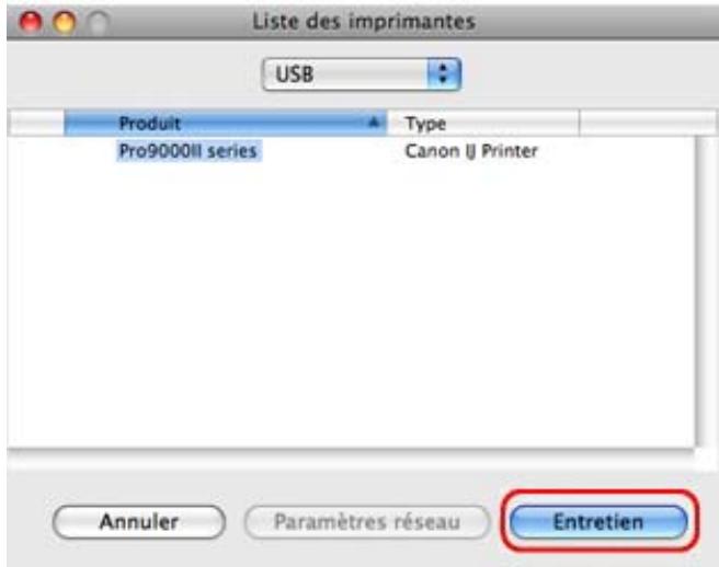 CANON PRO 9000 MARK II - Sous Mac OS X v.10.5.x - 2