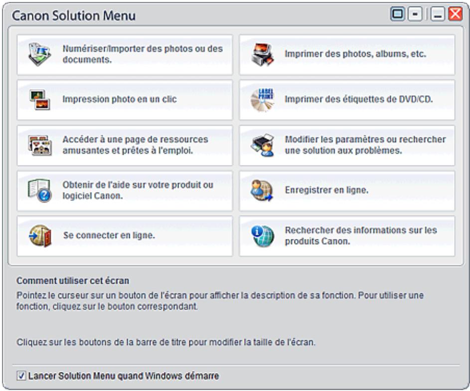CANON PRO 9000 MARK II - Raccourci ! Solution Menu - 1