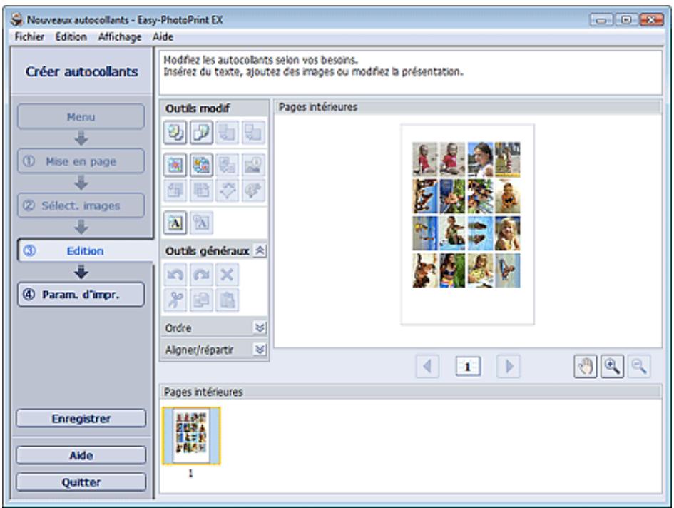 CANON PRO 9000 MARK II - Cliquez sur Edition. - 1