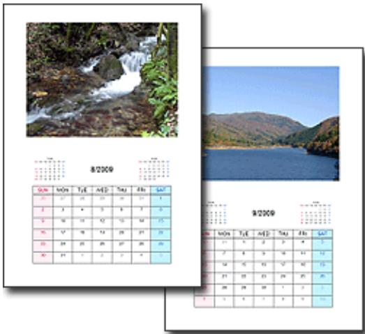 CANON PRO 9000 MARK II - Création d'un calendrier avec vos photos préférées - 1