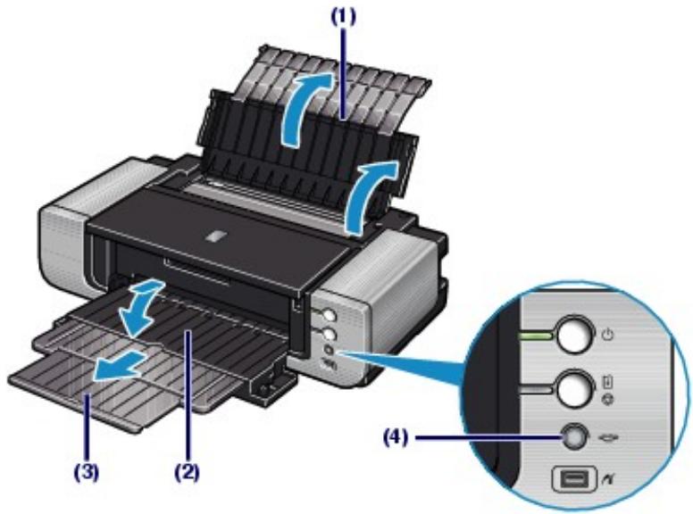 CANON PRO 9000 MARK II - Chargez le papier. - 1