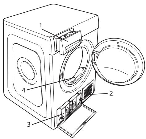 INDESIT YTCM088BEU - YT CM08 8B FR - DESCRIPTION DU PRODUIT - 1