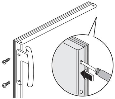 ELECTROLUX EUF23391W - Réversibilité de la porte - 4
