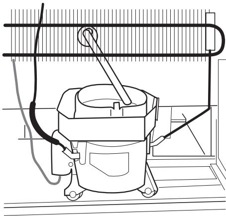 ELECTROLUX EUF23391W - Nettoyage de l'évaporateur - 1