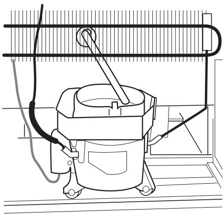 ELECTROLUX EUF23391W - De verdamper schoonmaken - 1