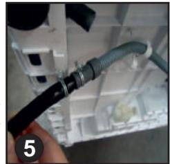 ZEROWATT ETD C8LG-S - Ajuste la manguera como se indica: - 5