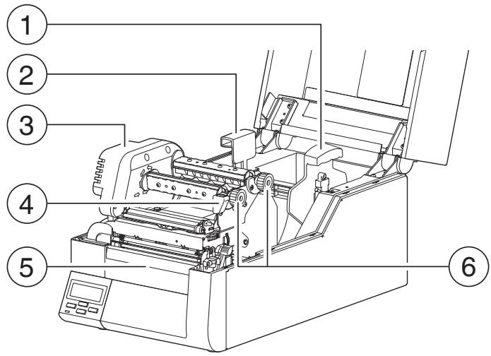 CITIZEN CL-E720DT - Inside the printer - 1