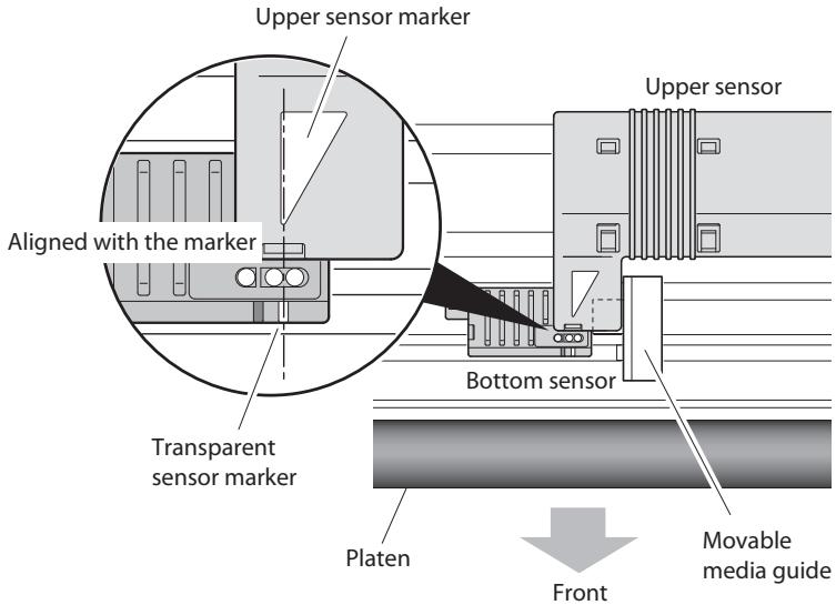 CITIZEN CL-E720DT - When using a transparent sensor - 1