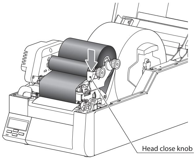 CITIZEN CL-E720DT - Setting the Ribbon - 2