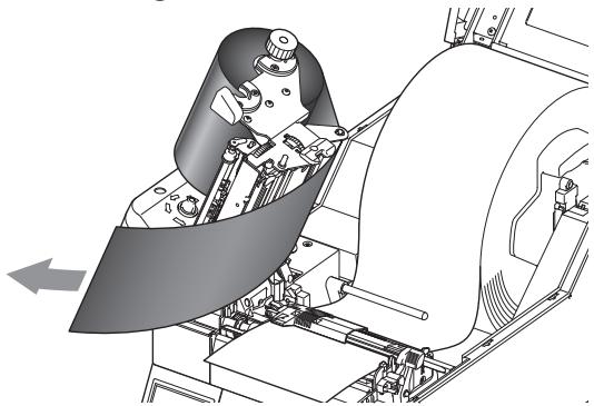 CITIZEN CL-E720DT - Setting the Ribbon - 2