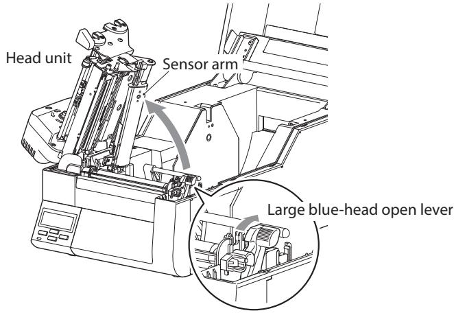 CITIZEN CL-E720DT - Installing the Media - 1