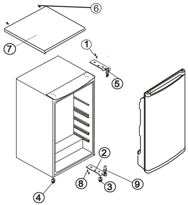 OCEANIC CUF163W - PORTE - 1