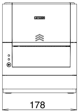 CITIZEN CL-E321 - External Dimensions\*5 - 5