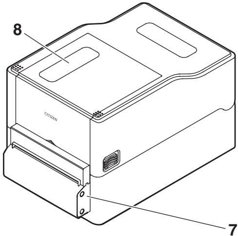 CITIZEN CL-E321 - Front of Printer - 3