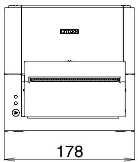 CITIZEN CL-E321 - External Dimensions\*5 - 8