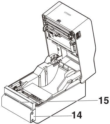 CITIZEN CL-E321 - Inside of Printer - 2