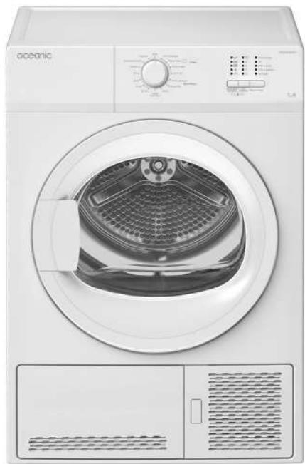 OCEANIC OCEASLCE7W1 - Sèche-linge manuel de l'utilisateur - 1