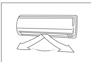QLIMA S3425 - To set the vertical air flow direction (left - right) - 1