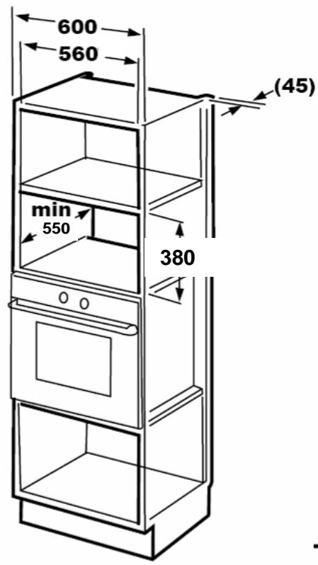 INDESIT MWI 222.1 - Mueble de empotrado - 1
