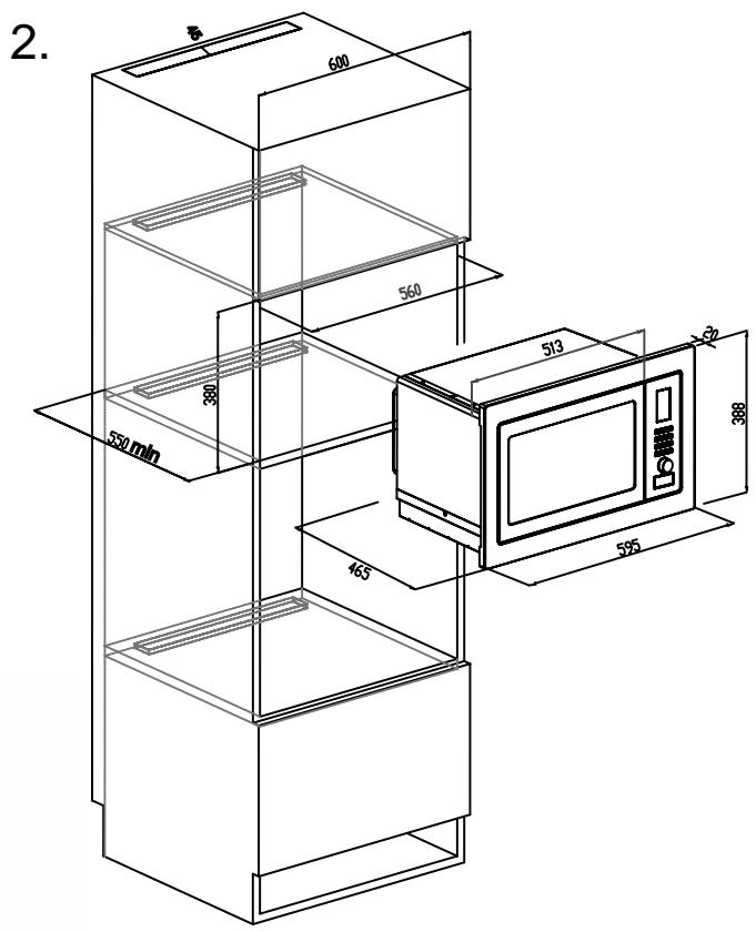 INDESIT MWI 222.1 - Inbouwapparatuur - 1