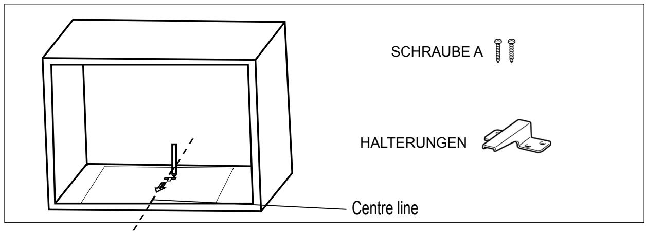 INDESIT MWI 222.1 - Vorbereitung des Schranks - 2