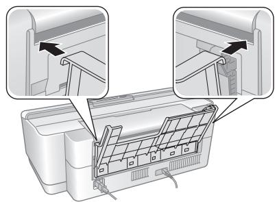 EPSON STYLUS  R2880 - Chargement de papier dans le guide d'alimentation de feuilles individuelles - 3