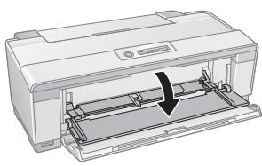 EPSON STYLUS  R2880 - Insertion d'un CD ou DVD - 2